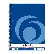 HERLITZ Spiral Notebook lin. 27 blue A4 - lined