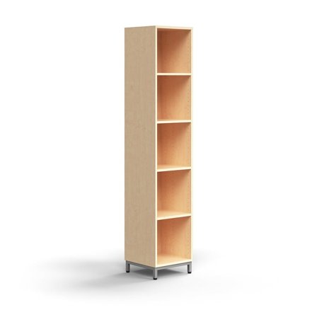 Bokhylla för generell förvaring - 2020x400x400mm - Vit