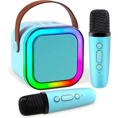Mini karaoke-maskin för barn, bärbar Bluetooth-högtalare