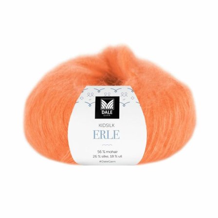 Dale Garn Kidsilk Erle Honningmelon 9079, 50g