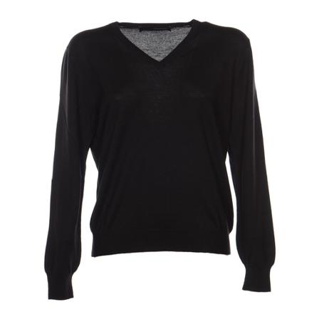 Tagliatore Sweater Sort, Herre
