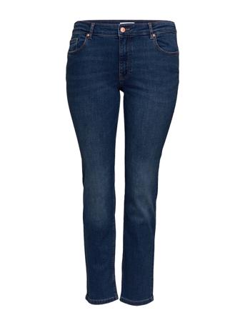 Carveva Life Str Reg Stbb Soo732Ab Raka Jeans Blå ONLY Carmakoma