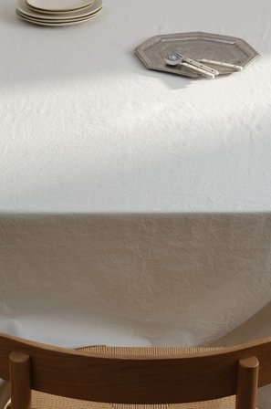 Jotex - Duk i Linmiks Grå - LINUS - Kjøp Duker hos Jotex