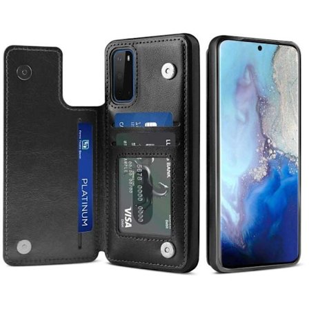 Samsung S20 Shockproof Cover Card Holder 3-SLOT Flippr