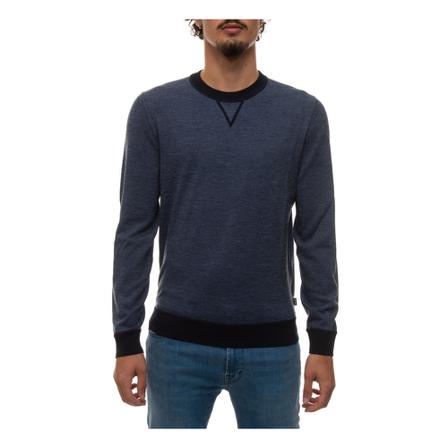 Boss Poppi Round-necked Pullover Blå, Herre