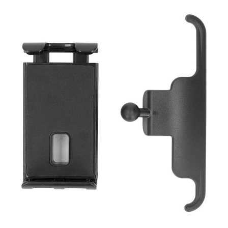 Mobiltelefonholder 360 ° Rotasjon Robust Pålitelig Luftuttak Ryggstøtte Telefonholder Erstatning for Tesla Model 3 Y Svart B Type