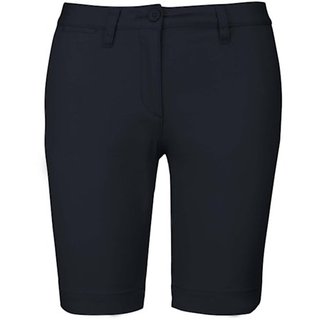 Kariban Dam/Dam Chino Bermuda Shorts 12 UK Mörk Marinblå