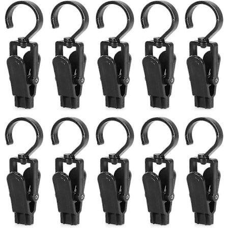 10 st Superstarka Svängbara Hängare i Plast