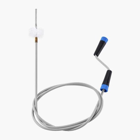 Rensborste med fjäder