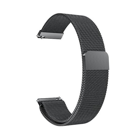 Milanese Loop Armband Garmin Vivoactive 3/Venu/Venu 2 Plus Svart