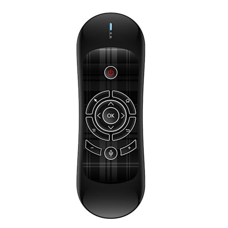 2.4G Trådlös Luftmus Tangentbord Rörelsesensor Bakgrundsbelysning för Android TV-box