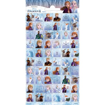 Frozen II 60 st stickers klistermærker frost elsa anna
