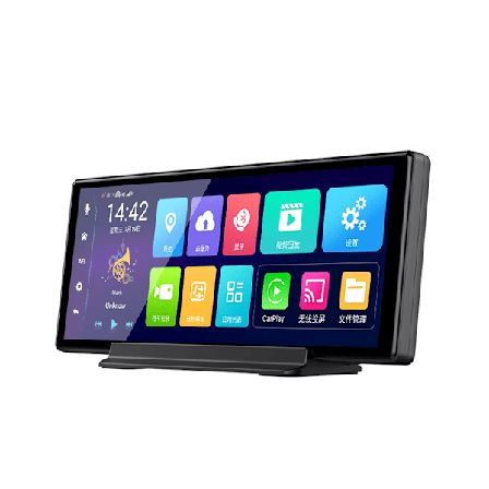 Til Android System 10.26" High Definition Skærm Bil Videoafspiller Understøtter Carplay & Android Auto Med GPS WIFI Understøttelse DVR Optagelse