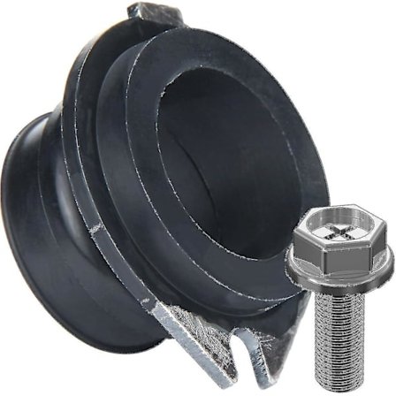 Dele til køkkenkværne til Insinkerator, 75499 Fleksibel Kobling Reservedele_Gode ting