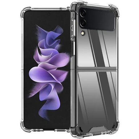 Coque - Phonillico - Samsung Z FLIP 3 5G - Stötdämpande - Mjukt Silikon - Ultra Slim
