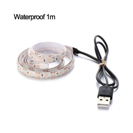 LED Grow Light Full Spectrum LED Strip VATTENTÄT 1M Waterproof 1m