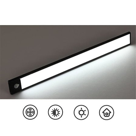 Skabbelys LED Nat Ultra-tynd PIR Sensor USB Opladning