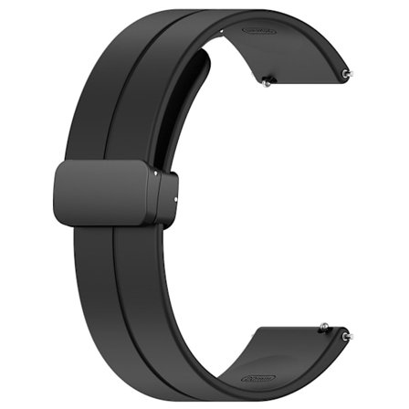 Silikonarmband för Huawei Watch GT 4 41mm / Garmin Venu 3S 18mm med viklås