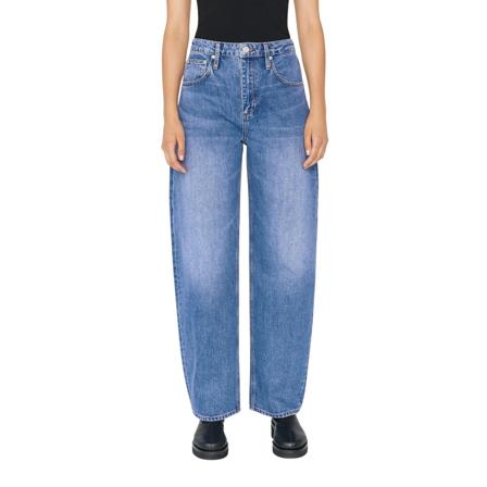 Frame, Wide Jeans Blauw, Dames, Maat:W25