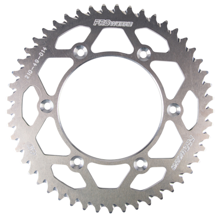 Corona Proworks Alluminio Argento - Honda CRF 250R 2004-2026