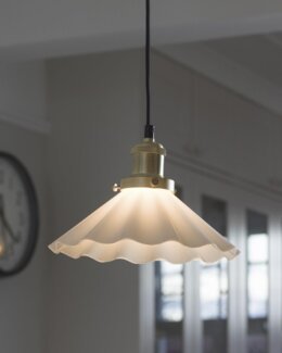 Fönsterlampa August Vit - ø25 cm - PR Home