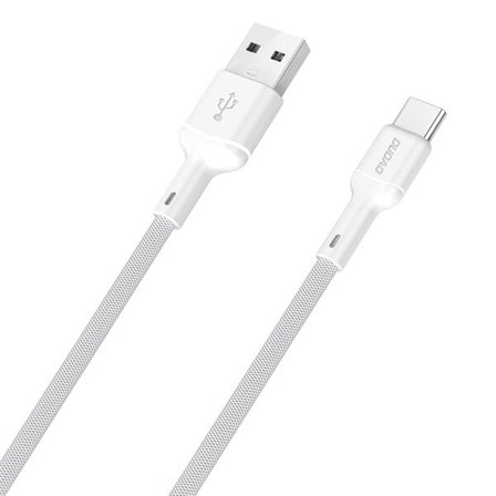 Dudao L9T 5A USB-A - USB-C kabel 1m - Hvid