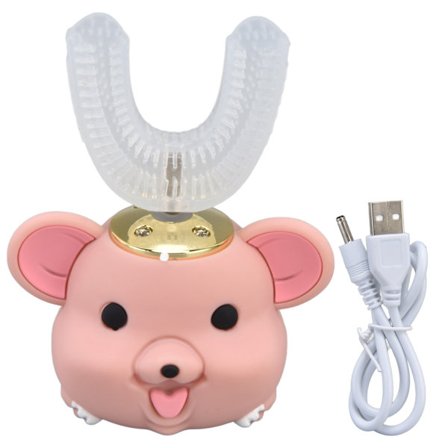 Barn Tandborste 360° Oral Rengöring Automatisk Minne Smart Borstning U-formad Tandborste BarnBarn