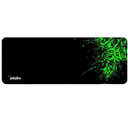 Musematte spillmusematte 700mm x 300mm x 3mm sklisikker gummibase svart