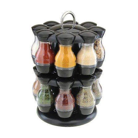 Apollo 16-burks Krydderkarrusel Sort