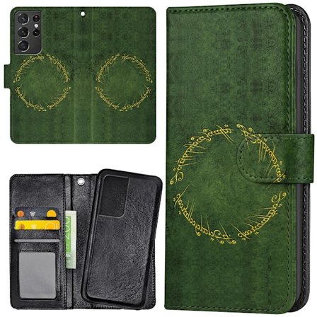 Samsung Galaxy S21 Ultra - Lommebok Deksel Lord of the Rings