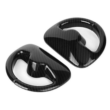 2 kpl hiilikuitukuvioinen turvavyön suojuskoriste, sopii Range Rover Evoquelle 2020