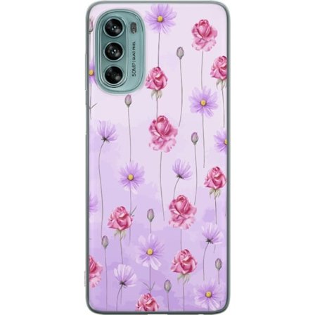 Yhteensopiva Puhelinkuori Motorola Moto G62 5G Petal Reverie Lilac Mist