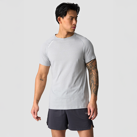 ICANIWILL Tri-Blend Ren T-shirt Grå