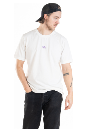 Camiseta Jethwear çMountains Atardecer Blanco/Púrpura Atardecer L