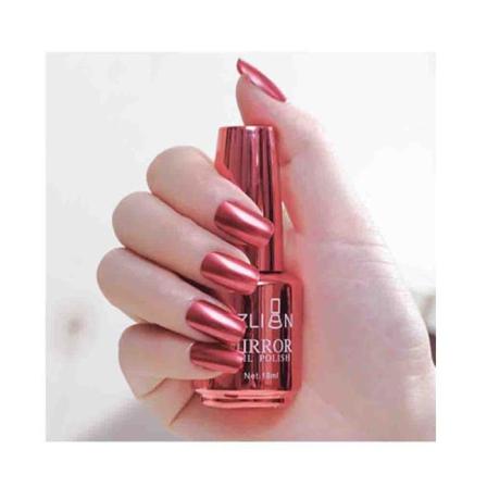 Metallic Nagellack Spegeleffekt Krom Nail Art Varnis
