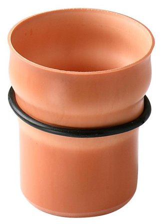 Uponor 2354918 Overgangsrør 100 PVC, Innendørsavløp