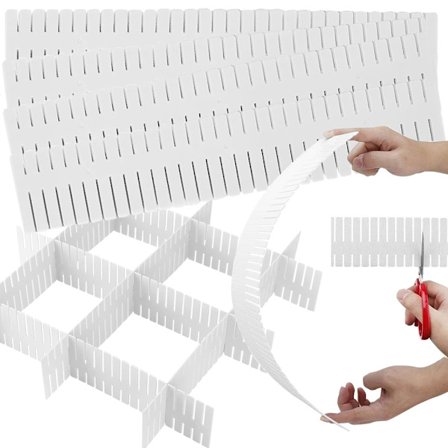 Skillevegg til Skuff / Garderobe / Kommode - Justerbar & Klippbar