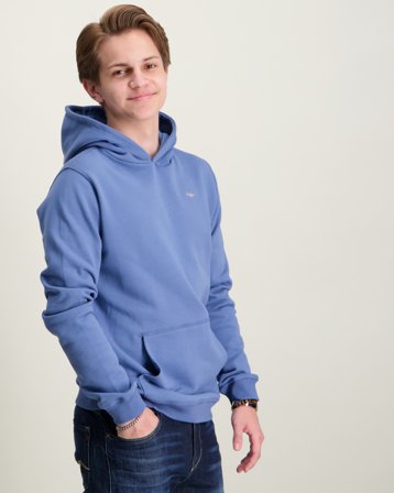 GANT Shield Hoodie Blå Hoodies/Hættetrøjer Dreng - Kids Brand Store