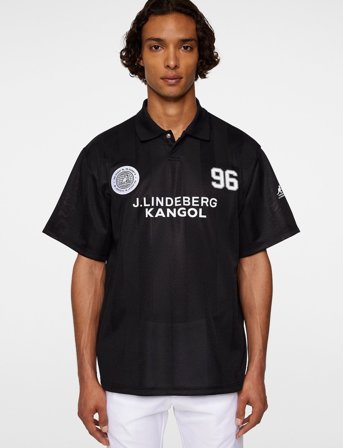 J. Lindeberg Paul Football Jersey - Black - L