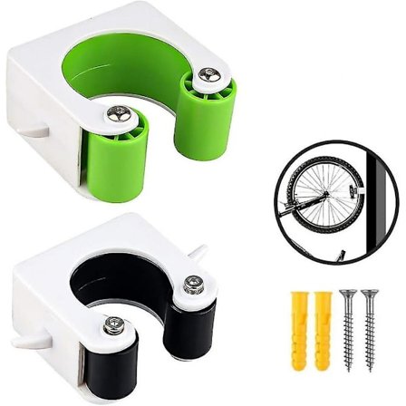 2 stk. mountainbike parkeringsbeslag cykelholder opbevaringsbeslag vægmonteret cykelholder