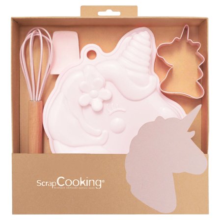 Leivontasetti Unicorn ScrapCooking