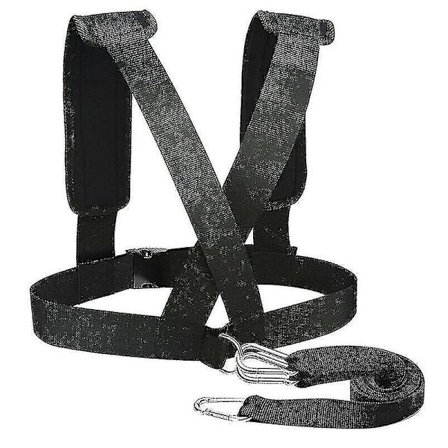 Träningsbälte Släde Sele Däckdragning Fitness Träning Rep Motståndsbälte