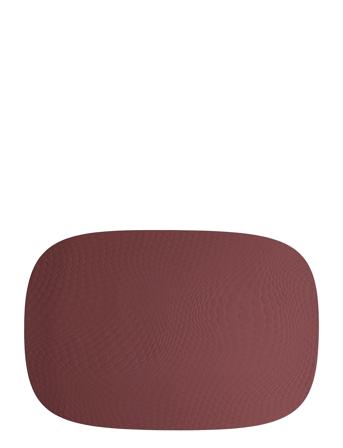 Karim Rashid Placemat Aida Burgundy