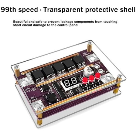 K99 Pieni kannettava automaattinen pistehitsauskone 18650 Litiumakun pistehitsauskoneen ohjauspiirilevy