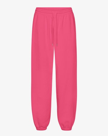Organic Relaxed Sweatpants - Bubblegum Pink XS