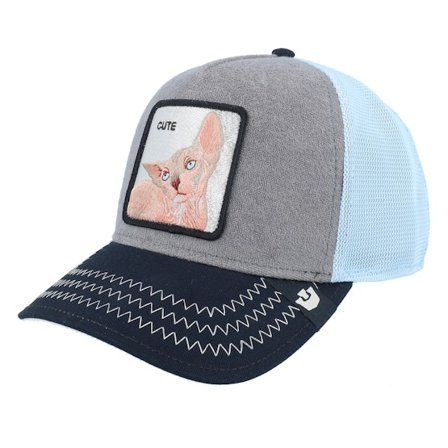 Goorin - Harmaa trucker Lippis - Cute Remix Multi Color Grey/Sky/Black A-Frame Trucker @ Hatstore