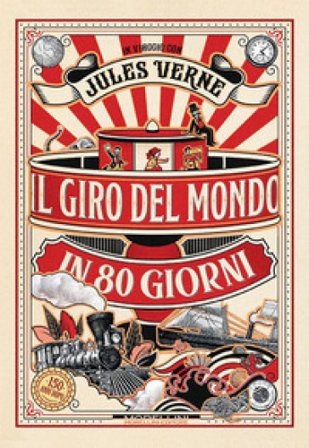 Il giro del mondo in 80 giorni. Ediz. a colori. Con Audiolibro. Con tracce audio collegate a QR code Jules Verne