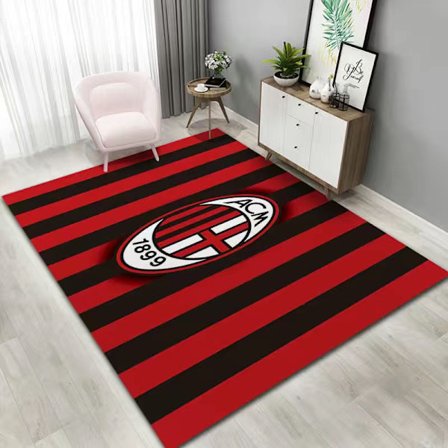 Vintage firkantede tepper Myk sklisikker matte for høy vannabsorpsjon for arbeidsrom