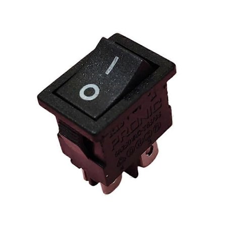 Strömbrytare 6A250V T85/55 4 Stift 2 Lägen Båtmodell Brytare Ersättning [DB]