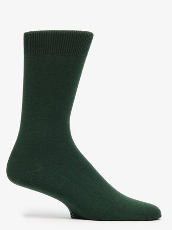 John Henric Men's Mørkgrønne Sokker Rye Size Onesize